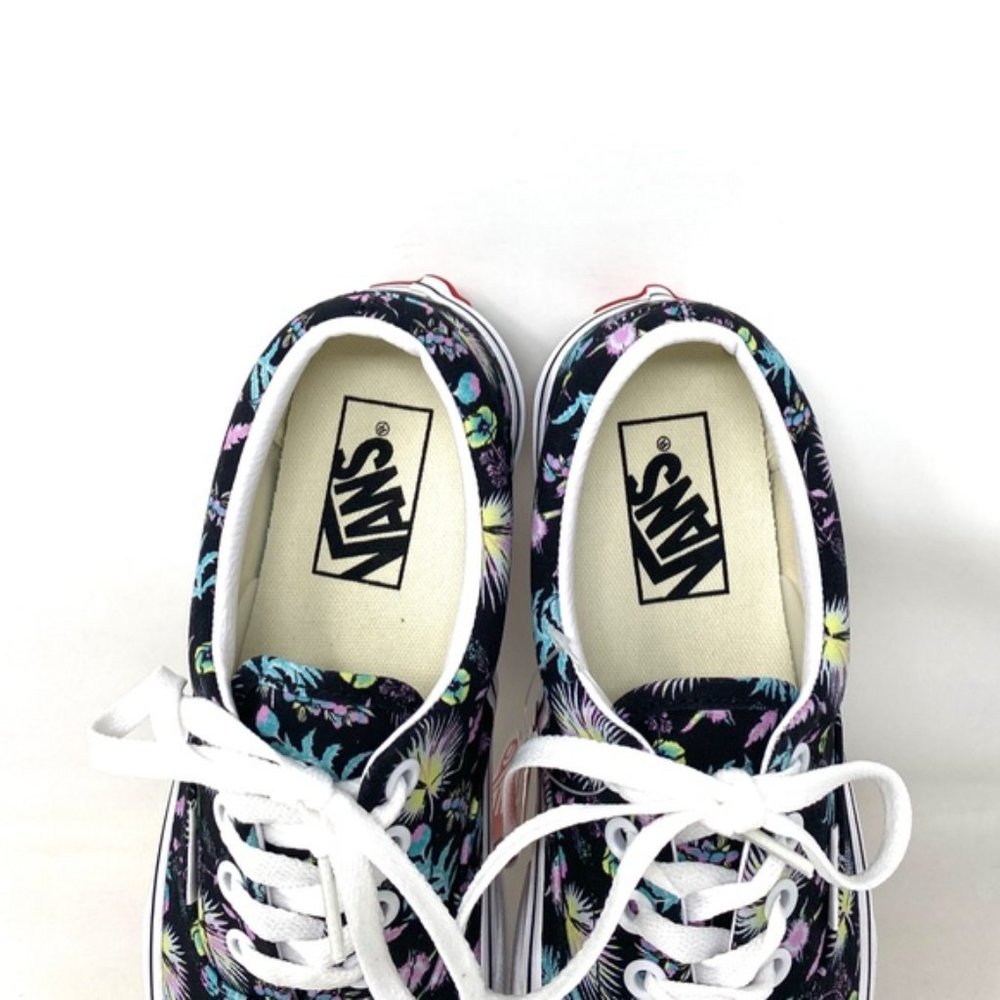 💖MEGA SALE💖VANS Era Paradise Floral Low Black Women's Canvas VN0A54F13VD - Picture 7 of 10